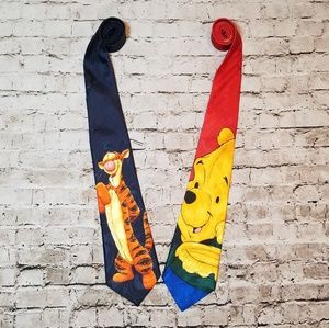 Bunbury Disney Ties Winnie the Pooh and Tigger